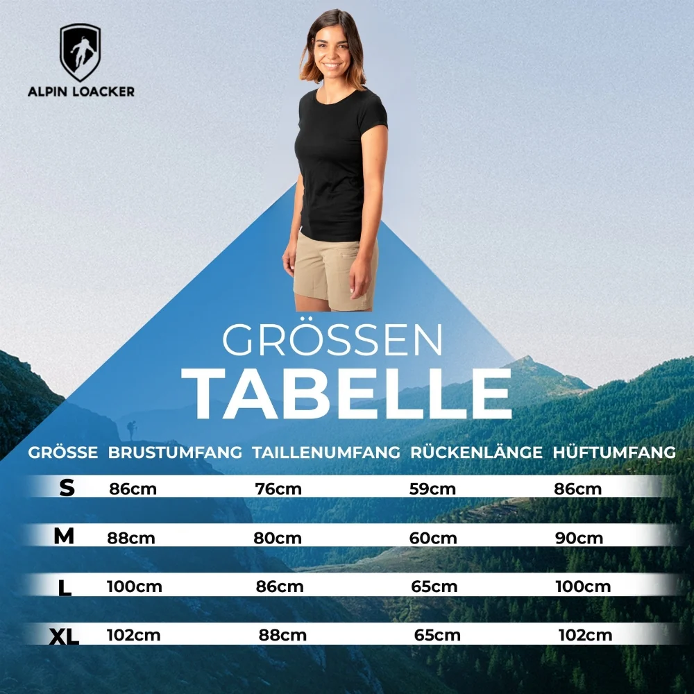 100% Merino T-Shirt Damen 160 g/m²- ultrafein - Image 8