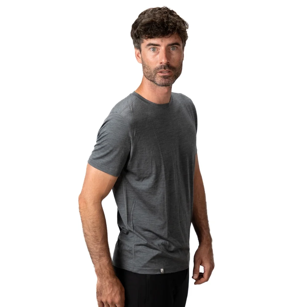 100%  Merino T-Shirt Herren 160 g/m² - ultrafein - Image 7