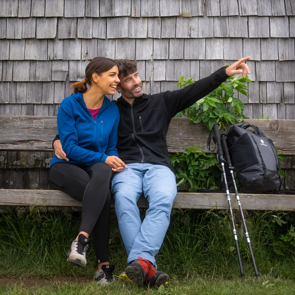 100% Merino Sport Hoodie Zip Herren - 230 g/m2 - Image 6