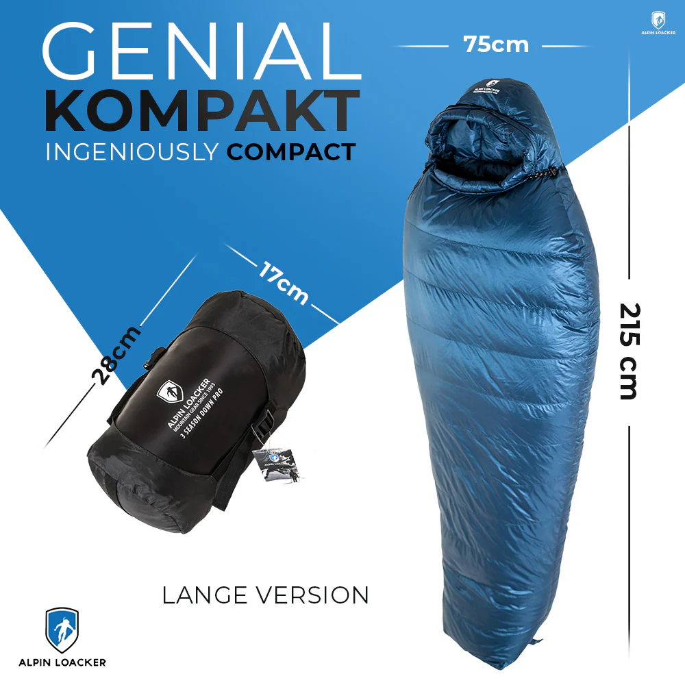 Down Pro 3 Jahreszeiten Schlafsack - Image 11