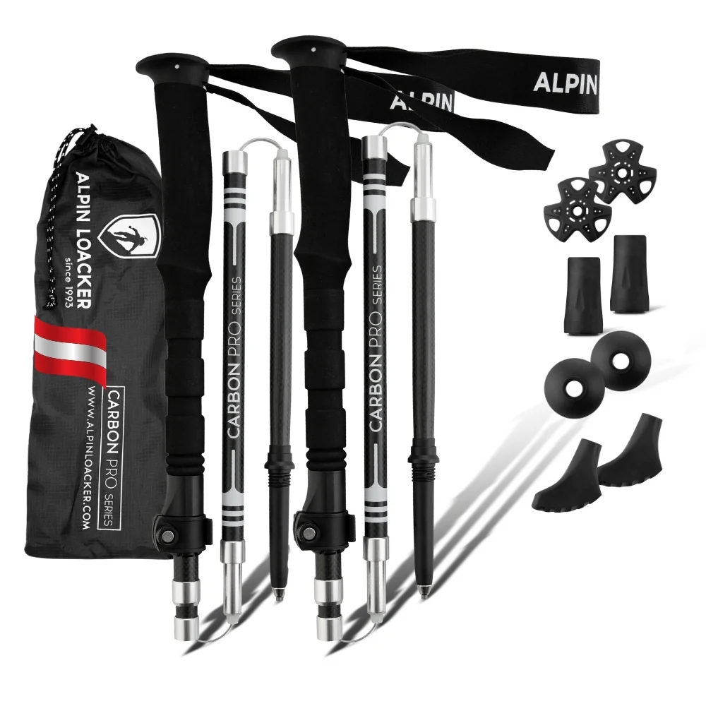 Faltbare Wanderstöcke aus Carbon - Image 14