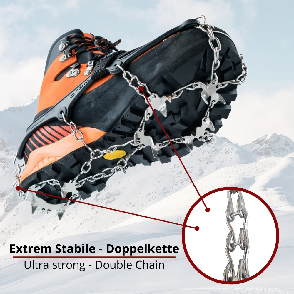 Chain Pro 18 Grödel, Grödeln, Spikes, Schneeketten - Image 8