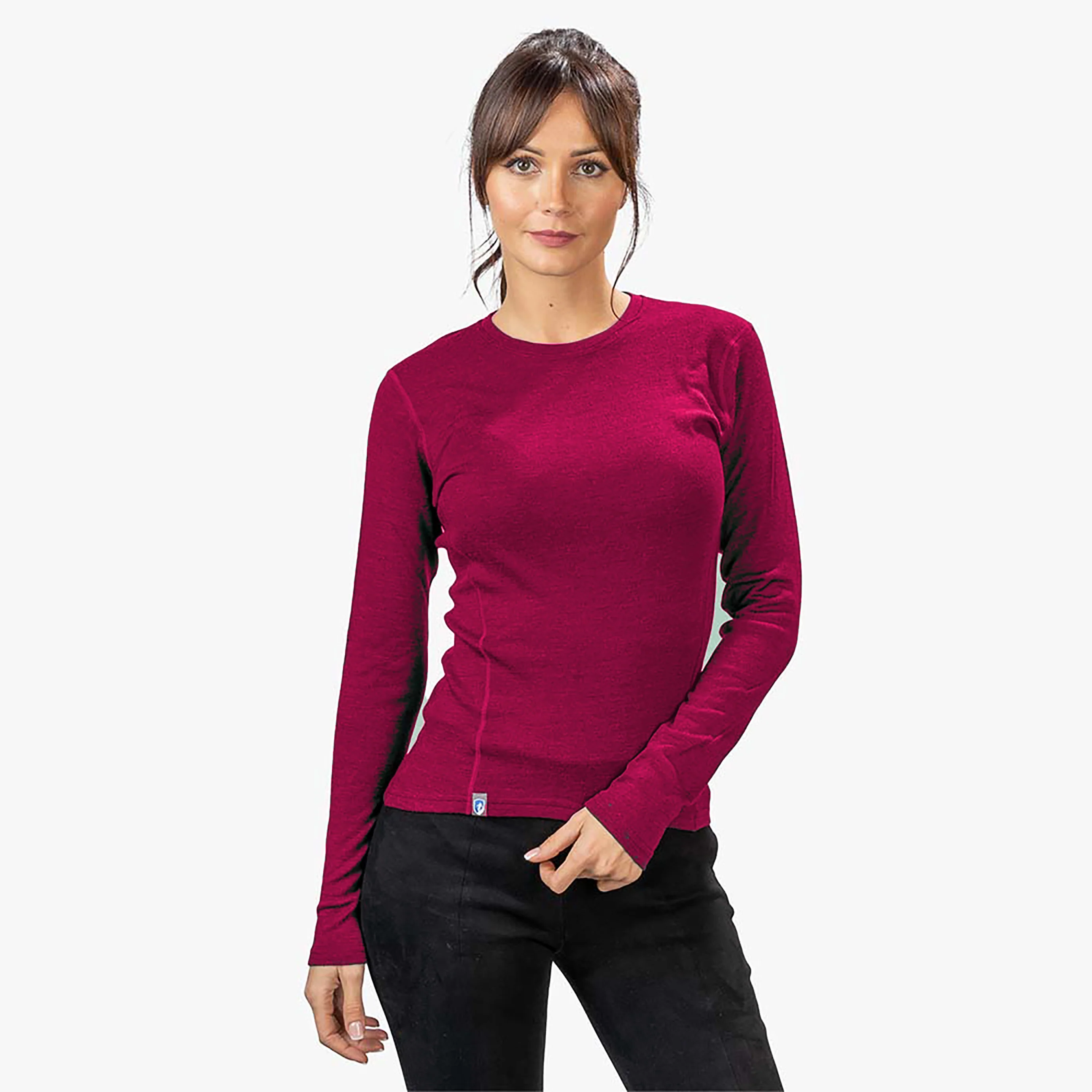 Merino Langarmshirt Damen 150 g/m2 - Image 8