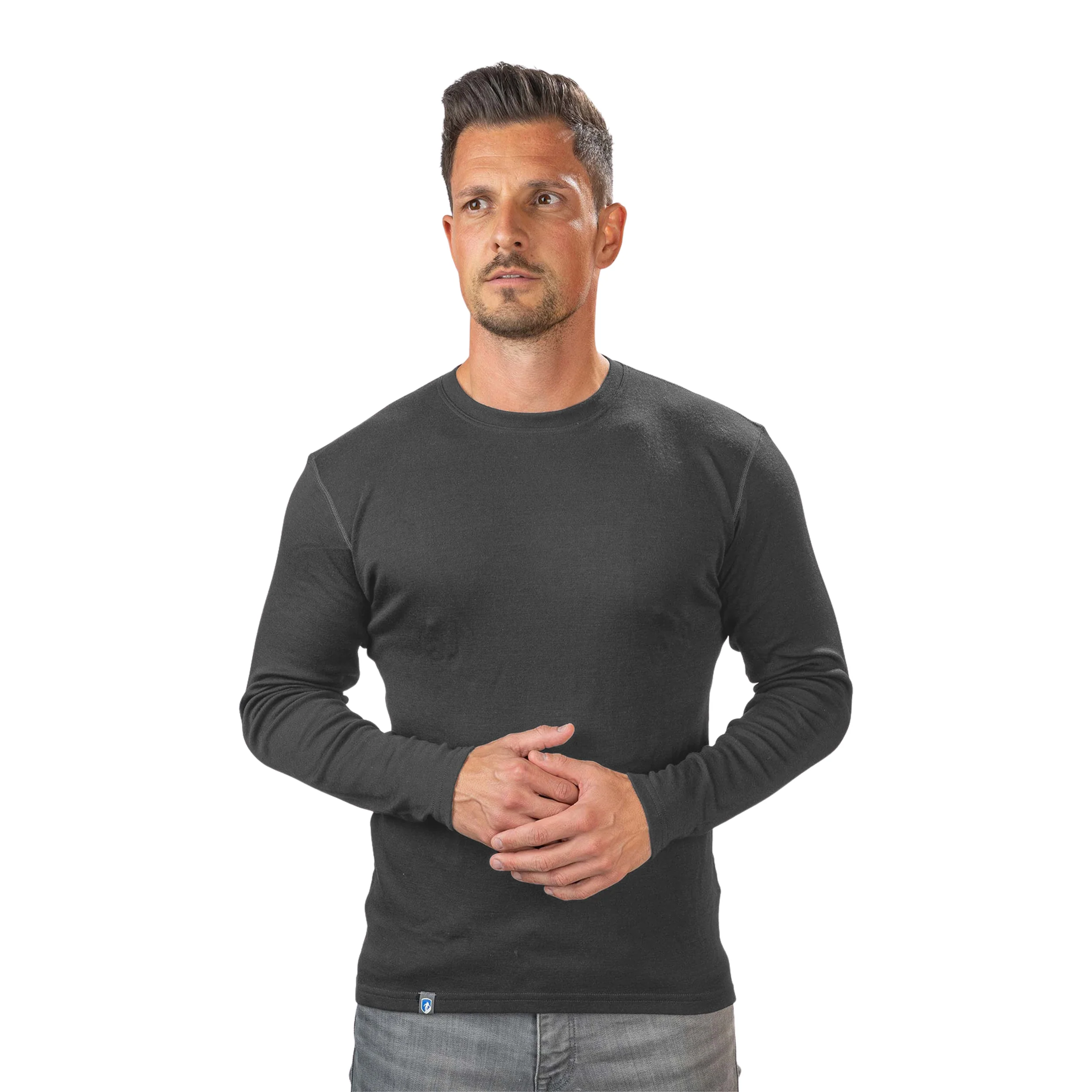 Merino Langarm Shirt Herren 150 g/m2 - Image 11