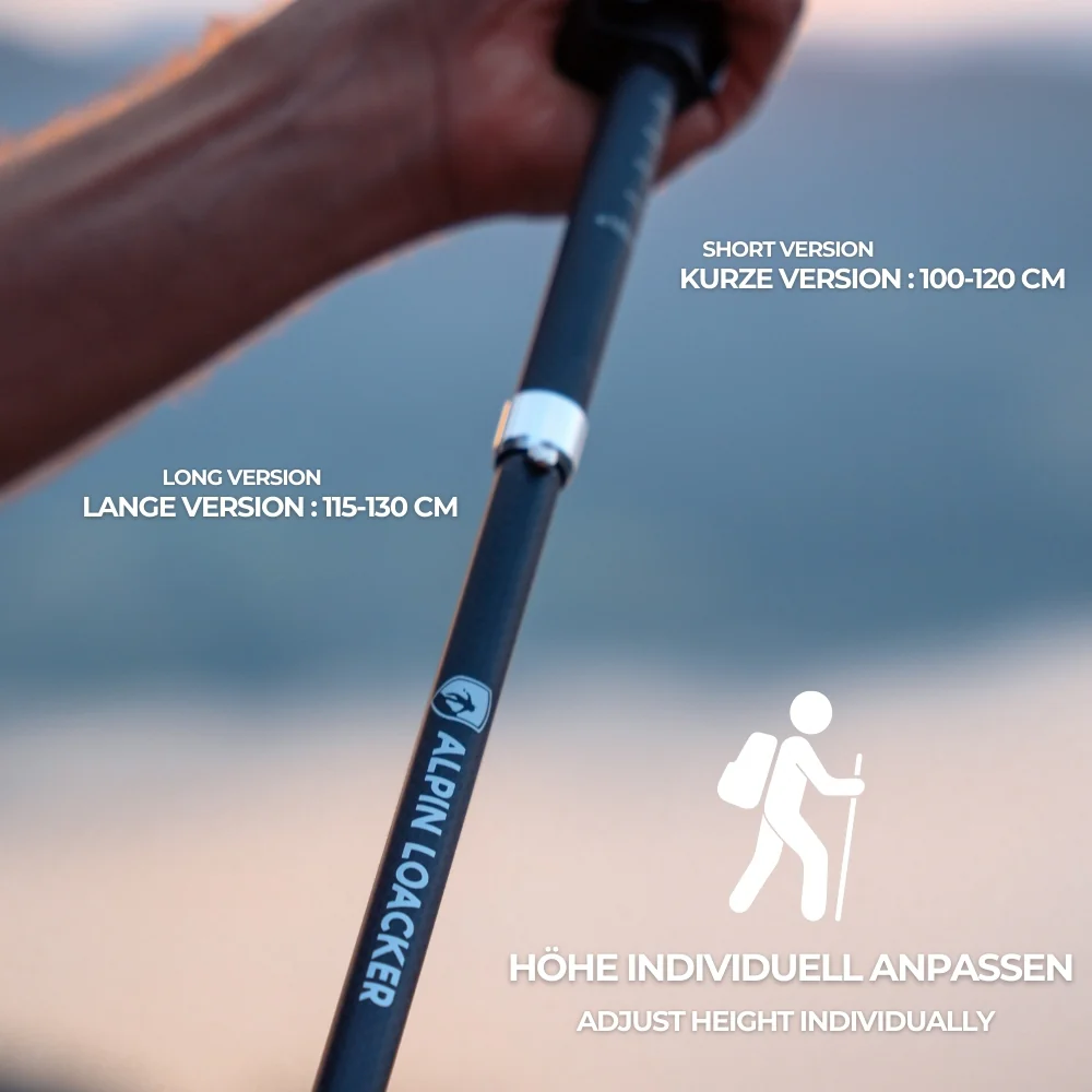 Faltbare Wanderstöcke aus Aluminium - Image 7