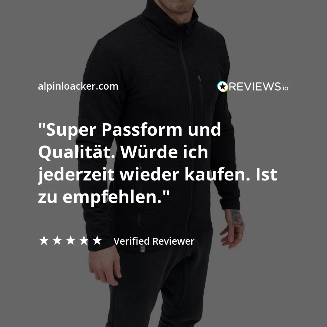 Merino Jacke Herren 270 g/m² - Image 6