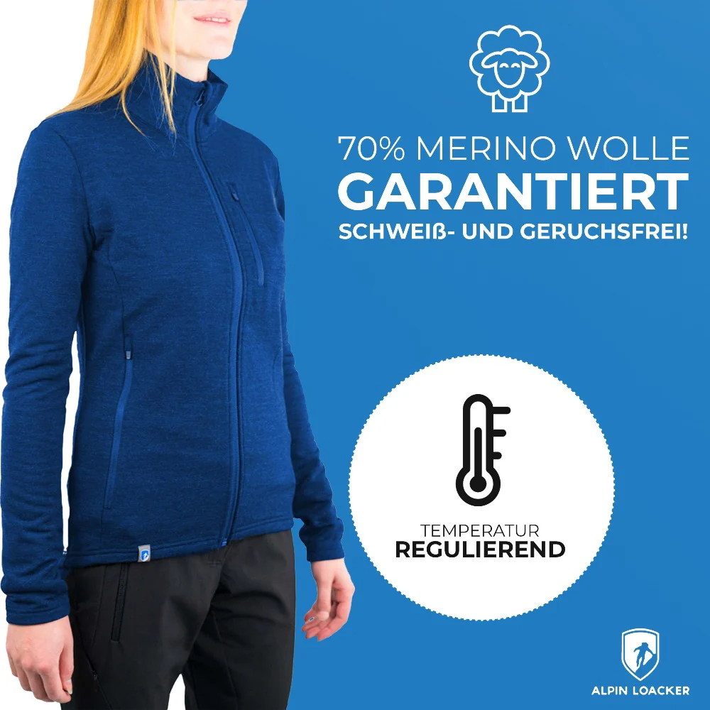 Merino Jacke Damen 270 g/m2 - Image 13