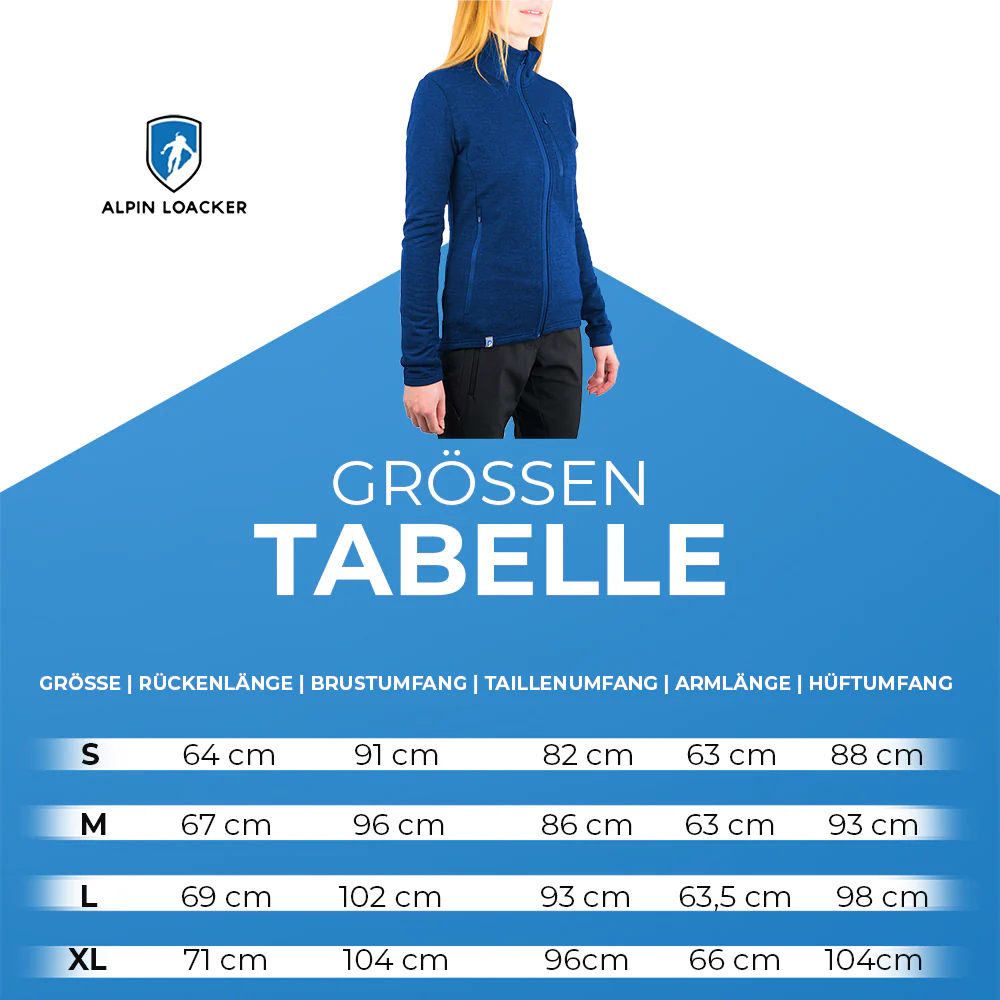 Merino Jacke Damen 270 g/m2 - Image 14