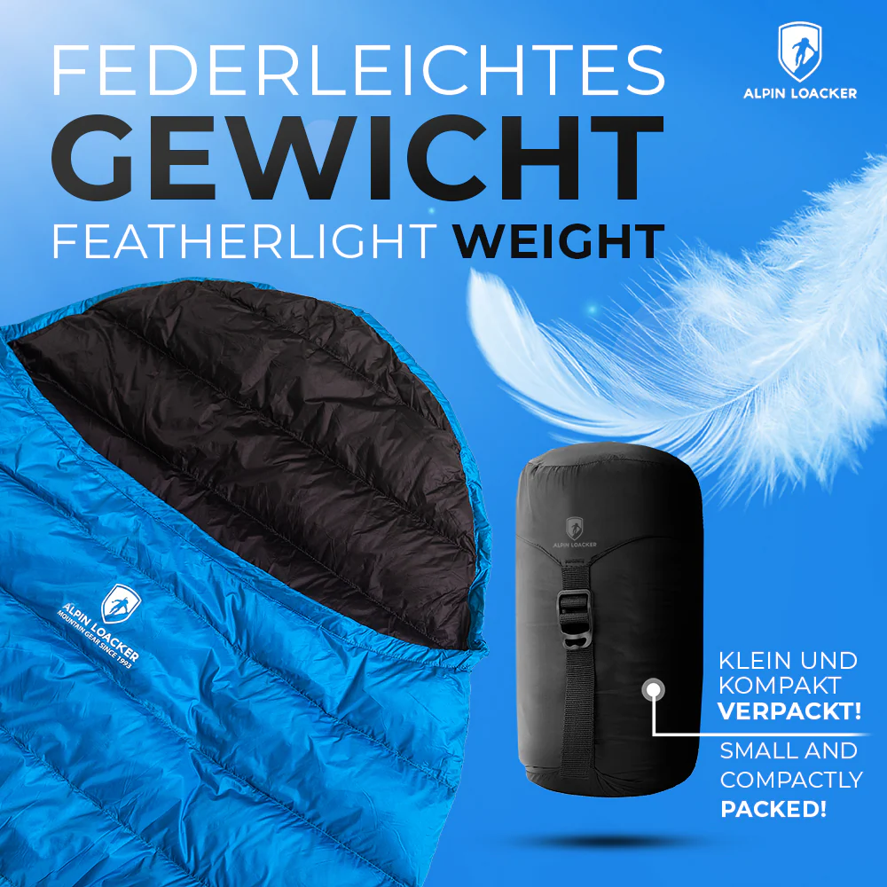 Leichter Sommer Daunenschlafsack - Image 7