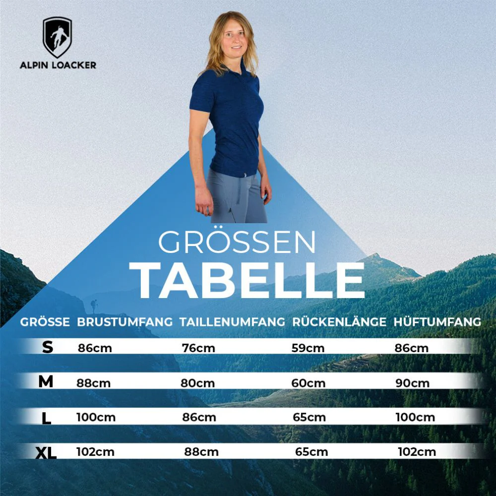 Merino Poloshirt Damen - Image 5