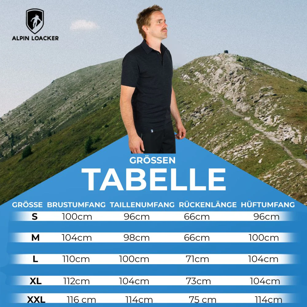 Merino Polo Shirt Herren - Image 5