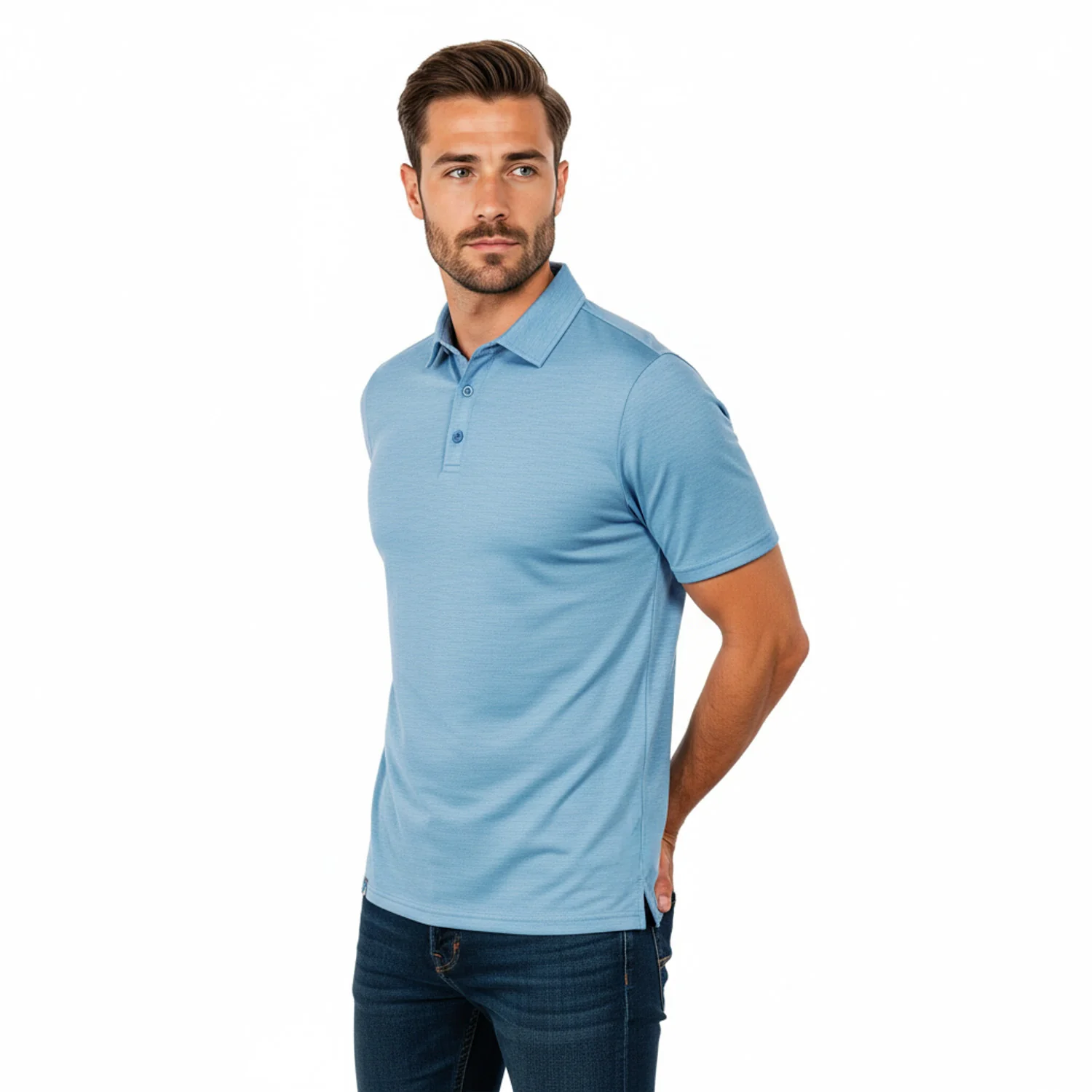 Merino Polo Shirt Herren - Image 8