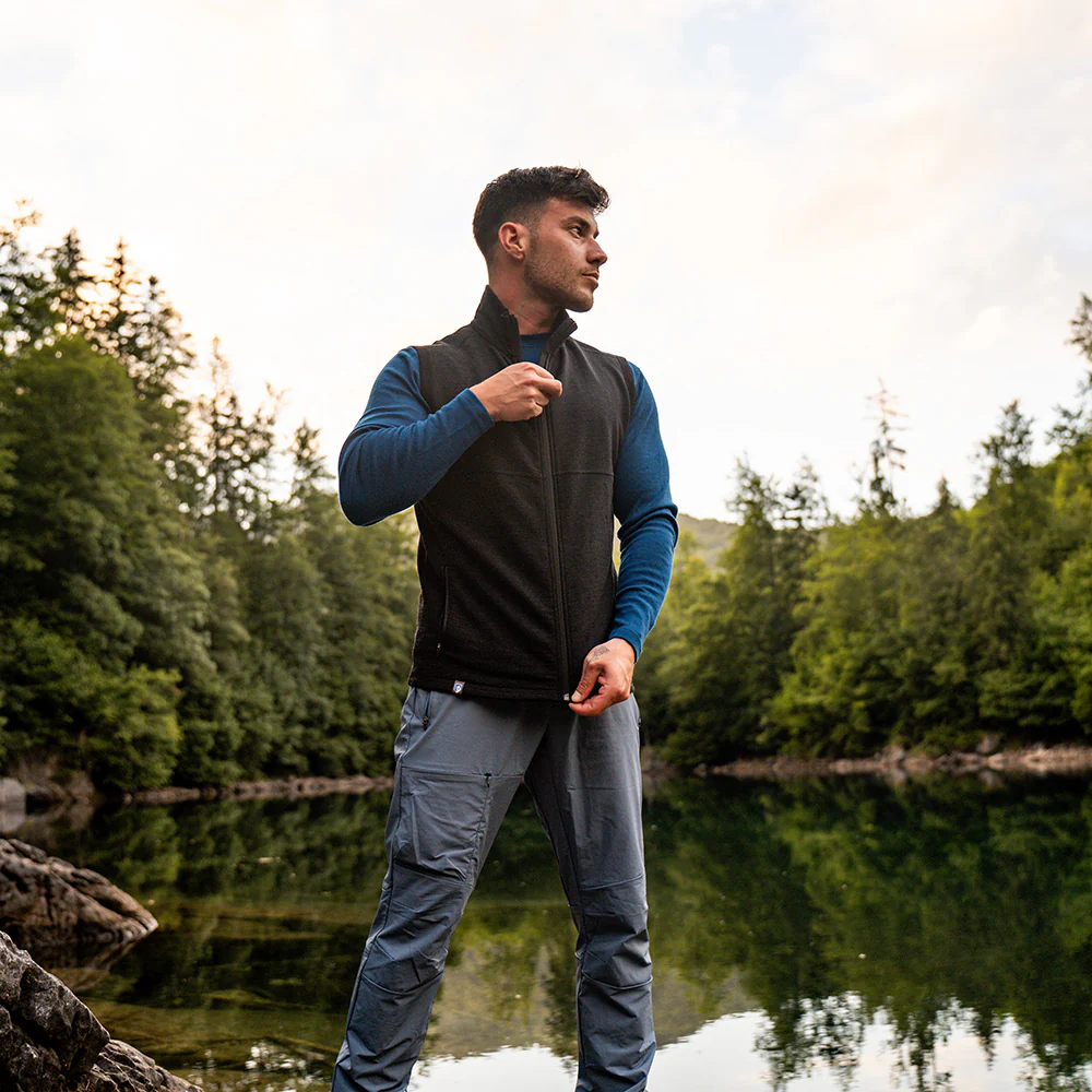 Merino Weste Herren  270 g/m2 - Image 4