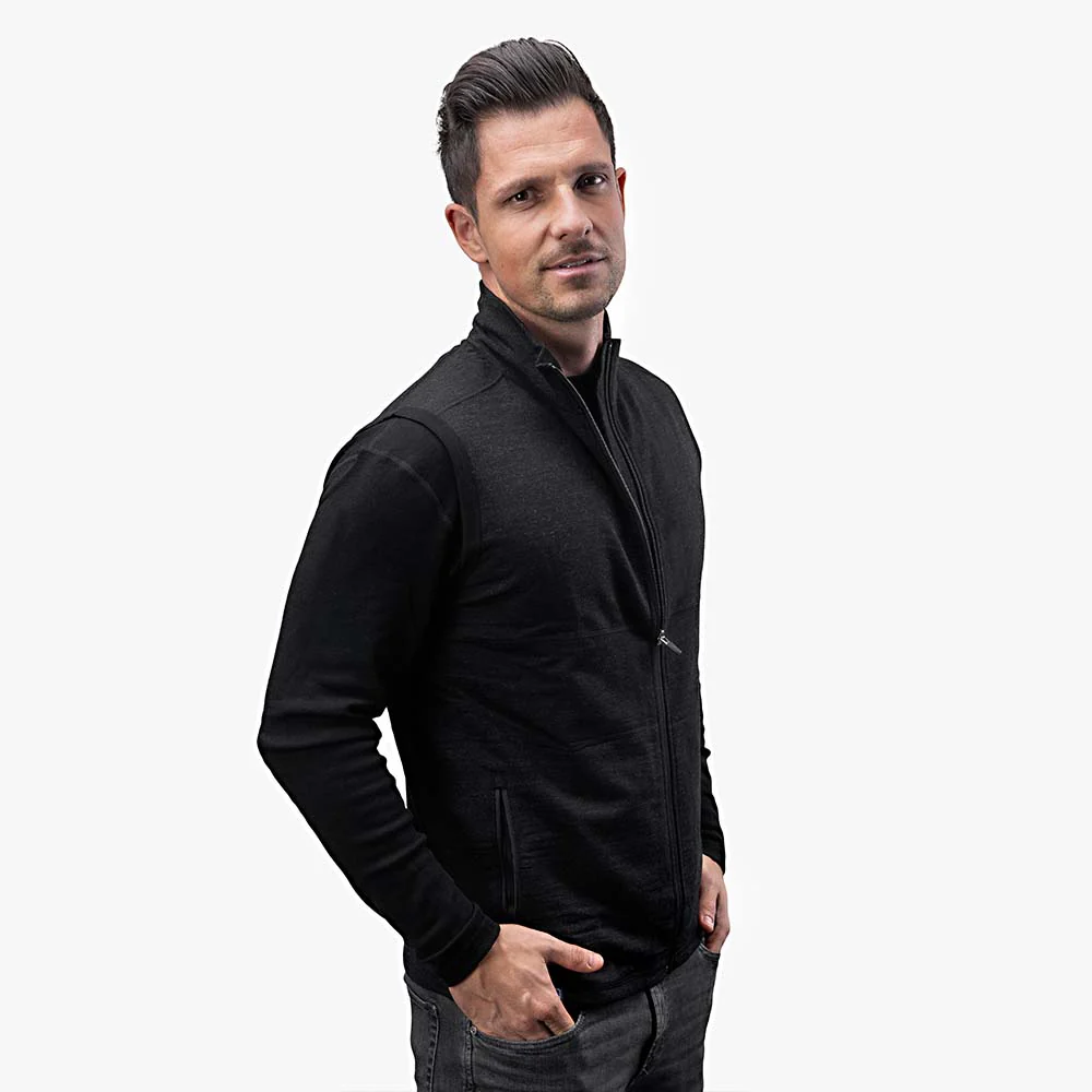Merino Weste Herren  270 g/m2 - Image 5