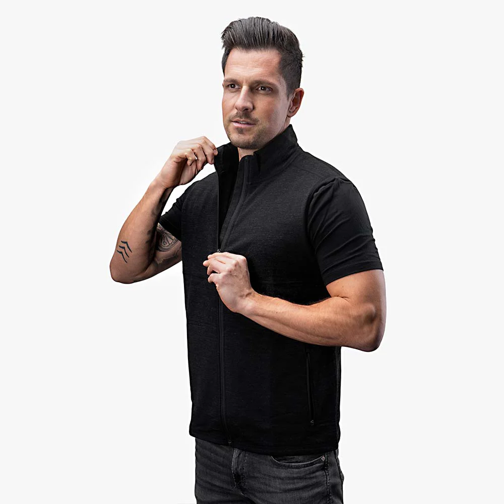 Merino Weste Herren  270 g/m2 - Image 6