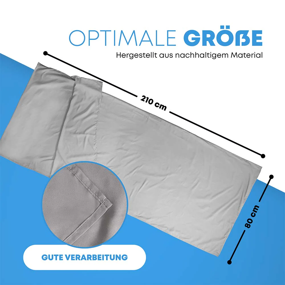 Reiseschlafsack und Hüttenschlafsack ultraleicht - Image 3
