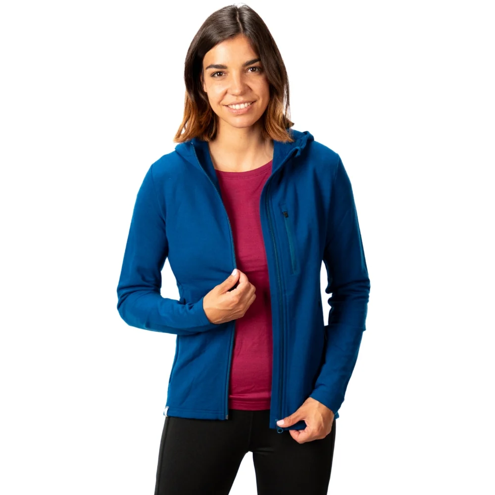 Merino Hoodie Damen - 270g/m2 - Image 11