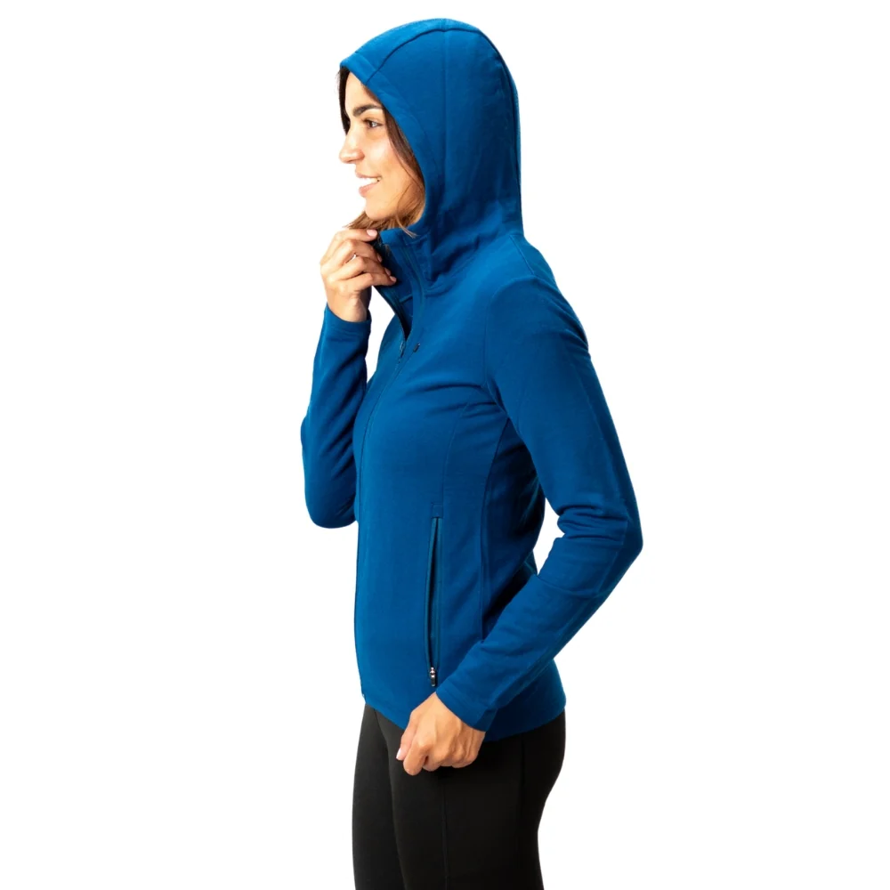 Merino Hoodie Damen - 270g/m2 - Image 5