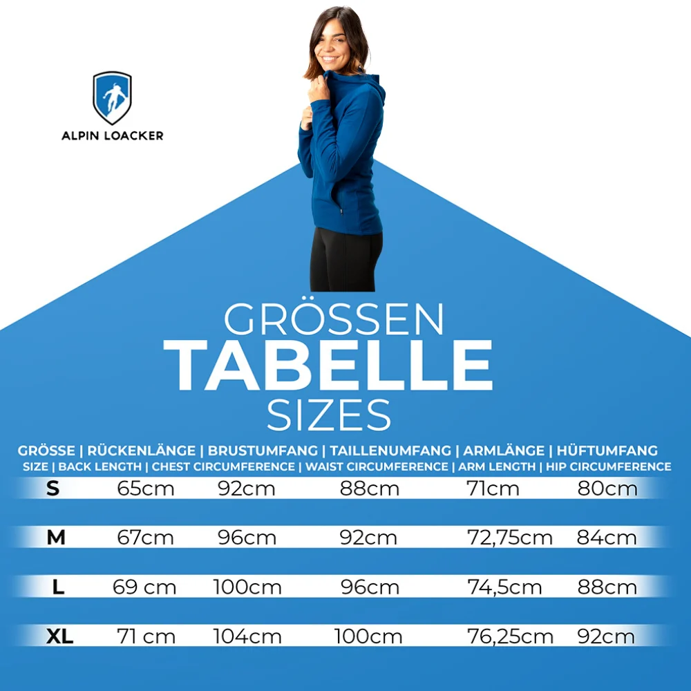 Merino Hoodie Damen - 270g/m2 - Image 9