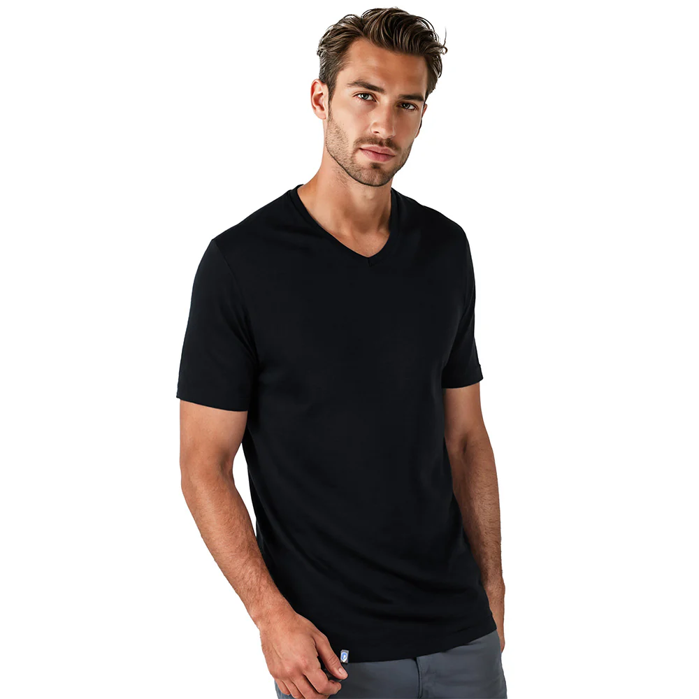 Merino V-Neck T-Shirt Herren - Image 3